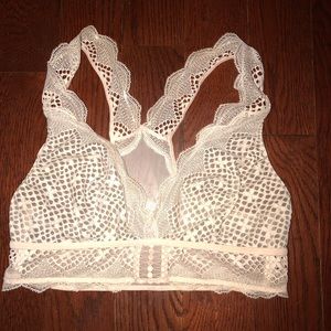 VS blush lace bralette